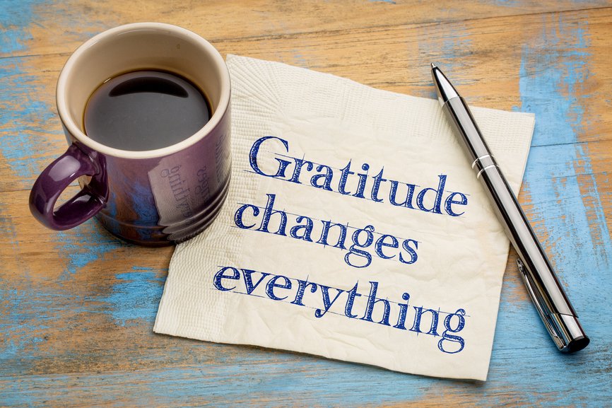 the value of a life filled with gratitude